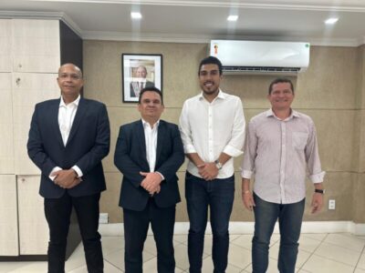 Mais Segurança para Rosário, prefeito Jonas se reúne com Secretário e Comandante Geral da PMMA