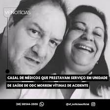 Médico e esposa enfermeira morrem em grave acidente na BR-316, entre Caxias e Timon