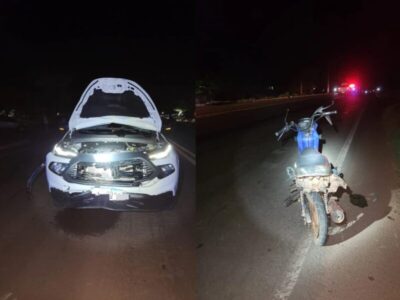 Colisão frontal de Fiat Toro com moto mata duas pessoas no interior do Maranhão
