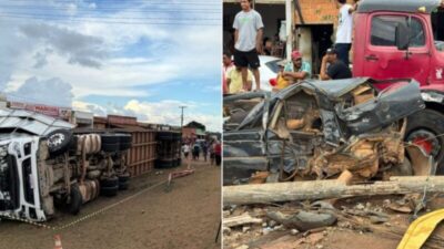 Homem morre esmagado por caminhão boiadeiro