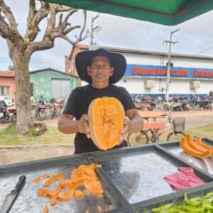 Agricultores familiares doam produtos para o Sesi Itinerante em Santa Luzia