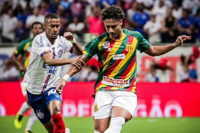 Sampaio é goleado pelo favorito Bahia na Fonte Nova