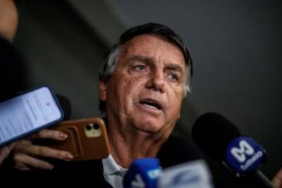 Bolsonaro e Motta se encontram para discutir proposta de anistia aos envolvidos no 8 de Janeiro