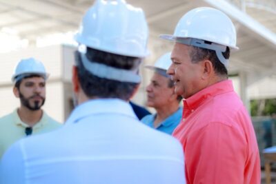 Brandão vistoria obra do novo Terminal de Passageiros da Baixada Maranhense
