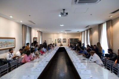 Governador recebe vereadores eleitos e reeleitos de São Luís