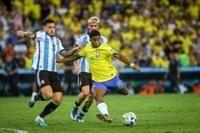 Brasil e Argentina se enfrentam pelas eliminatórias da Copa do Mundo