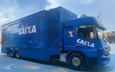 Caminhão Caixa leva serviços bancários a Urbano Santos