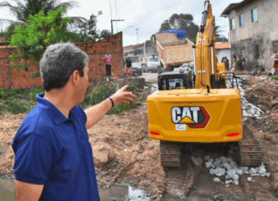 Iniciada obra de drenagem que vai interligar Geniparana e Santa Efigênia