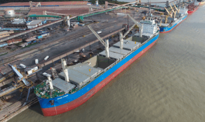 Porto do Itaqui opera com um dos maiores navios de celulose do mundo