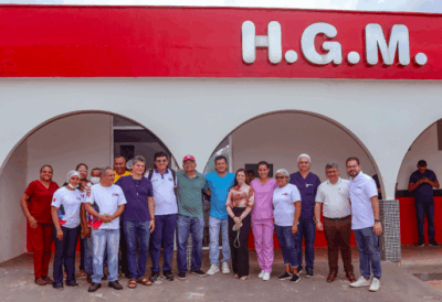 Chiquinho FC recebe equipamentos para o Centro de Imagem no HGM