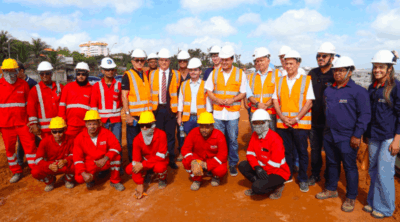 Felipe Camarão visita obra de prolongamento da Avenida Litorânea