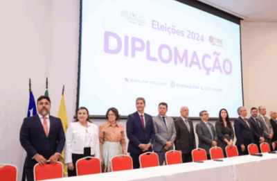 Prefeito e vereadores eleitos de São Luís são diplomados pela Justiça Eleitoral