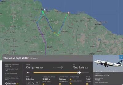 Avião com destino a São Luís declara emergência após mau tempo impedir pouso