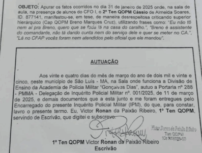 Inquérito contra tenente teria motivado assassinato de capitão da PM