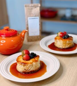 Chá também é ingrediente na confeitaria
