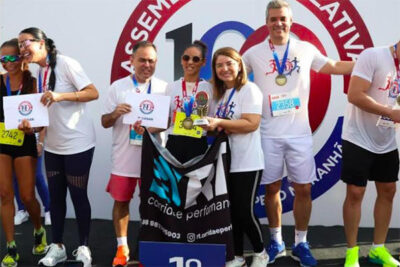 Vencedores da corrida da Alema celebram iniciativa em prol do esporte