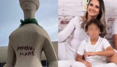 Mudou de opinião tão rápido!!! PGR pede prisão domiciliar para mulher que pichou estátua do STF no 8 de janeiro