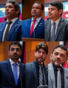 Deputados Osmar, Adelmo, Guilherme Paz, Florêncio, Davi e Cláudio Cunha exaltam Carlos Brandão