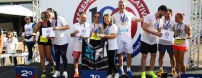 Vencedores da corrida da Alema celebram iniciativa da Casa em favor do esporte