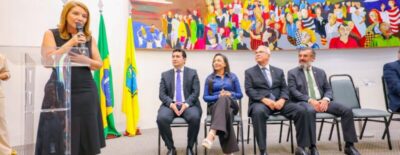 Presidente da ALEMA Iracema Vale prestigia posse dos novos defensores públicos do Maranhão