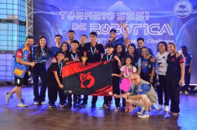 Resultados do aprendizado de robótica são para além das salas de aula e das arenas de competição