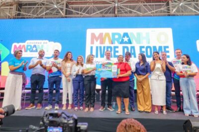 Presidente Iracema Vale participa do lançamento do programa Maranhão Livre da Fome e destaca impacto social da medida do governador Brandão