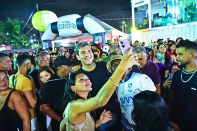 Multidão garantiu público recorde na Cidade do Carnaval com shows de Thiago Freitas, Pablo e Mastruz com Leite