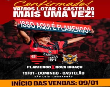 Após fortes críticas diretoria confirma outro jogo do Flamengo no Castelão