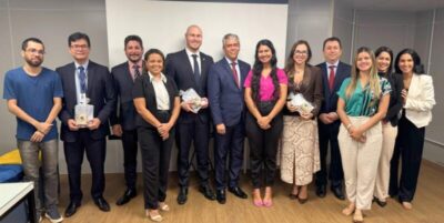 Conselheiro Daniel Brandão realiza visita técnica ao Tribunal Regional Eleitoral