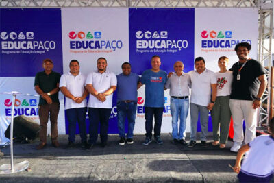 Fred Campos entrega o 6º núcleo do EducaPaço em Paço do Lumiar