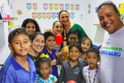 Fred Campos entrega núcleo do EducaPaço vereador Jorge Maru