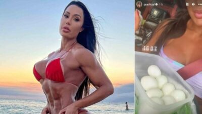 Gracyanne Barbosa diz que não lembra de ‘roubo’ de comida e quer ser mãe
