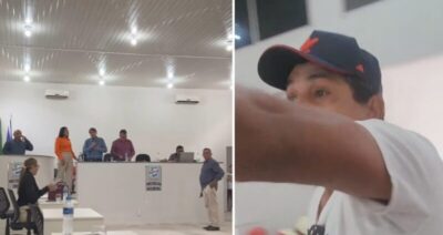 Sessão termina em confusão entre vereador e moradores na Câmara de Poção de Pedras