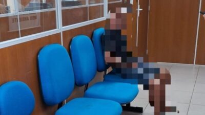 Idoso é preso por espancar cachorro em via pública no Anjo da Guarda