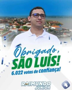 Raimundo Júnior é eleito com 6.022 votos de confiança