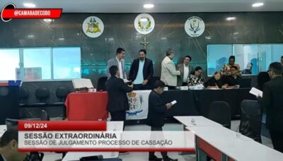 Câmara Municipal de Codó cassa mandato de Dr. Zé Francisco a 22 dias do fim de seu mandato