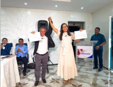 Prefeita reeleita de Governador Archer é diplomada para novo mandato (2025-2028)