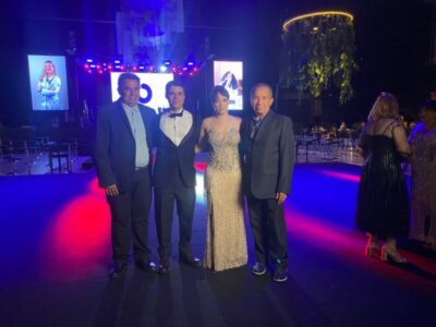 Vice-prefeito Nelson do Nanxi prestigia formatura dos jovens tuntuenses Eduarda e Luiz Eduardo