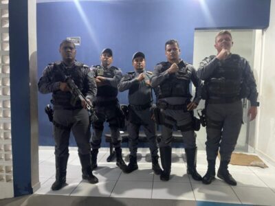 Equipe GAT-01 do CPM, prende faccionado com arma e suspeito de atirar contra policial no Coroadinho