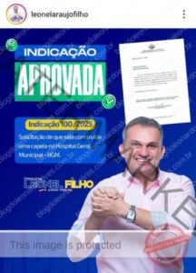 Vereador Raimundo Magalhães solicita construção de capela no Hospital Geral Municipal de Codó