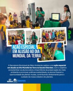 Governo municipal envolve comunidade em ações de defesa do meio ambiente