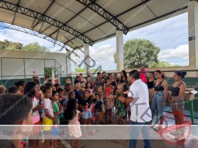 Vereador Walterly Muniz promove ação especial com entrega de ovos de Páscoa para crianças do povoado Laranjal