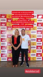 São Mateus: Vereadores, Secretários Participam do XVI Congresso Estadual do PSB no Maranhão