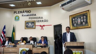 Prefeito Toca Serra participa da reinauguração da Câmara Municipal e da posse do vereador Zé Crente