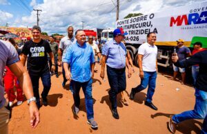 Em Codó, Brandão inicia ponte, entrega escolas e parque ambiental reformados