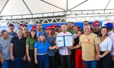 Brandão e Fred Campos assinam ordem de serviço da duplicação da MA -204