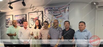 Hilton Gonçalo recebe apoio de vereadores de Carutapera e Cândido Mendes para pré-candidatura ao Senado em 2026