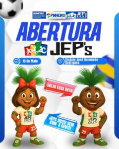 Gestão André da RalpNet resgata o JEP’S que terá abertura oficial na próxima segunda-feira (19), em Pinheiro