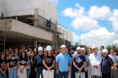 Brandão realiza vistoria técnica no prédio de Medicina da Uema e anuncia projeto de lei destinando 50% das vagas para alunos de escola pública