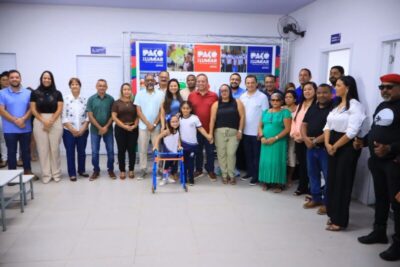 Paço do Lumiar: Prefeito Fred Campos entrega escola de tempo integral no Vassoural construída do zero em menos de seis meses de gestão